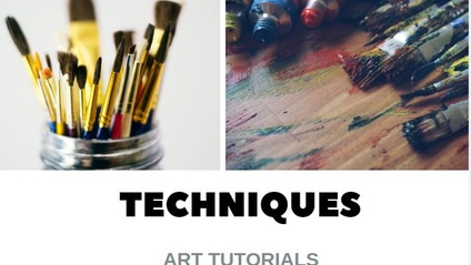 Product image for BEGINNER ABSTRACT ART TUTORIALS - FREE CLASSES