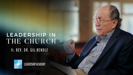 Product image for Leadership in the Church with Gil Rendle