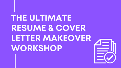 Product image for The Ultimate Resume and Cover Letter Makeover Workshop
