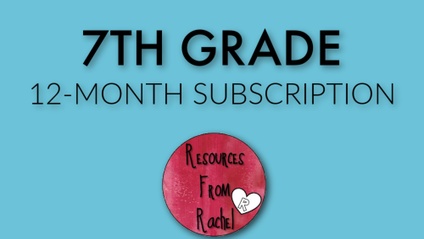 Product image for 7th Grade Subscription
