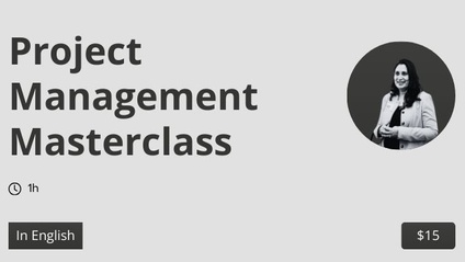 Product image for Project Management Masterclass with Maham Khalid