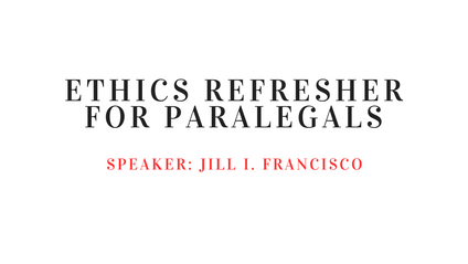 Product image for Ethics Refresher for Paralegals