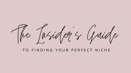 Product image for The Insider's Guide to Finding Your Perfect Niche