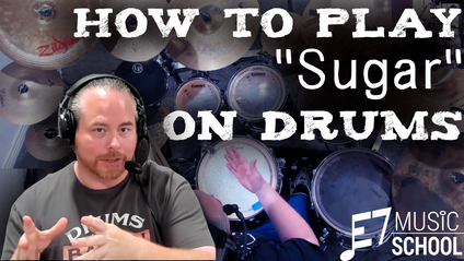 Product image for "Sugar" by Maroon 5 - Beginner Drums