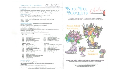 Product image for "Boot"iful Bouquet Series - Witch/Victorian Boots & Halloween/Rose Bouquets
