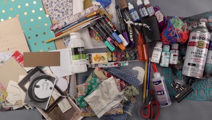 Product image for Mixed Media Book Building with Kecia Deveney