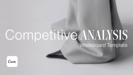 Product image for Competitive Analysis Whiteboard Template