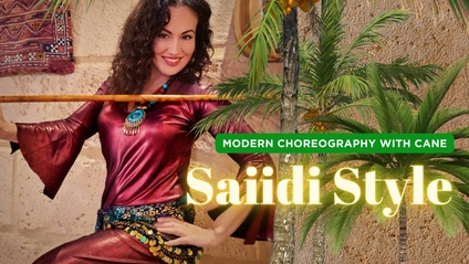 Product image for NEW! Saiidi Style Choreography to Modern Egyptian Music