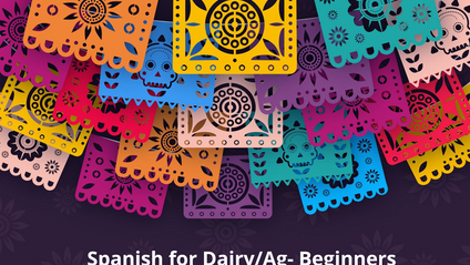Product image for Spanish for Dairy/Ag- Beginners (SPRING 2025)
