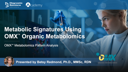 Product image for Metabolic Signatures Using OMX Organic Metabolomics