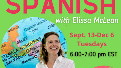 Product image for Fall 2022 Beginner Spanish with Elissa McLean