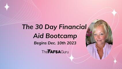 Product image for The 30 Day Financial Aid Bootcamp