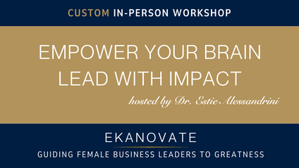 Product image for Empower Your Brain Lead With Impact CUSTOM Workshop