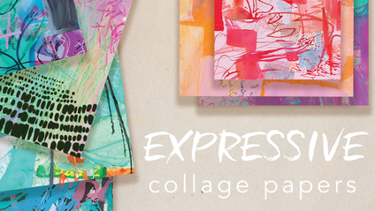 Product image for 50 Expressive Collage Papers {NEW}