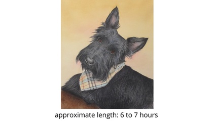 Product image for Scottish Terrier Dog in Watercolor