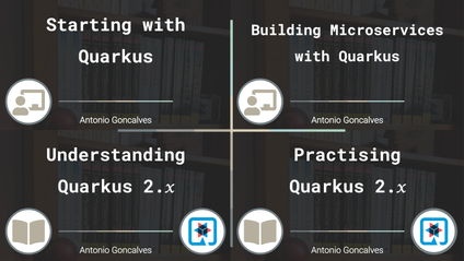 Product image for Bundle Quarkus (3 courses + 2 e-books)