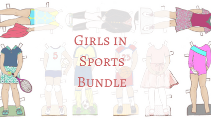Product image for Paper Dolls: Girls in Sports Bundle