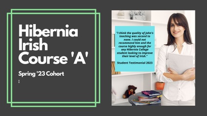 Product image for Hibernia Spring 23 Cohort - Course A