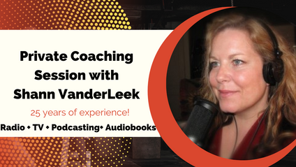 Product image for Private Podcast Coaching Session With Shann Vander Leek