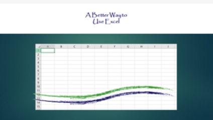Product image for A Better Way to Use Excel