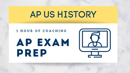 Product image for 1-to-1 AP Tutoring for AP US History