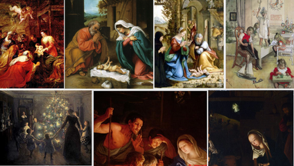 Product image for Christmas Fine Art Pages