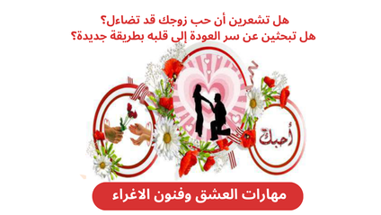 Product image for برنامج مهارات العشق وفنون الاغراء 