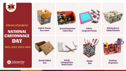 Product image for National Cartonnage Day - Workshops - library of projects
