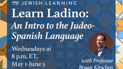 Product image for Learn Ladino: An Intro to the Judeo-Spanish Language