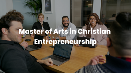 Product image for Master of Arts in Christian Entrepreneurship