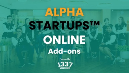 Product image for Alpha Startups™ Online - Add-ons