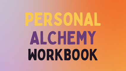 Product image for Personal Alchemy Workbook