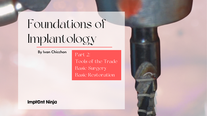 Product image for Foundations of Implantology Part 2