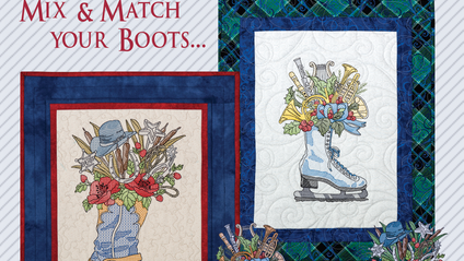 Product image for "Boot"iful Bouquets Series Cowboy, Ice Skate & Western Boots
