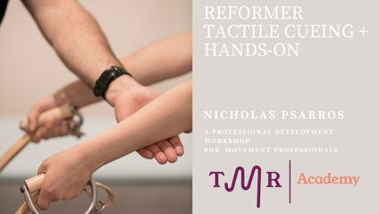 Product image for Mat and Reformer - Classical Hands on + tactile cueing 