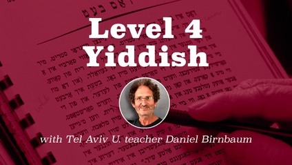Product image for Yiddish Level 4