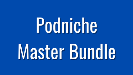 Product image for PodNiche Master Bundle