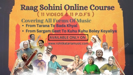 Product image for Raag Sohini Online Course 11 Videos 11 PDFs 