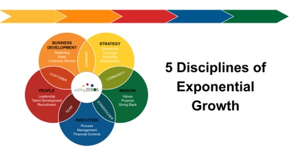 Product image for 5 Disciplines of Exponential Growth
