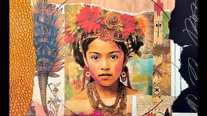 Product image for Connected Collage: An Art Journal Page