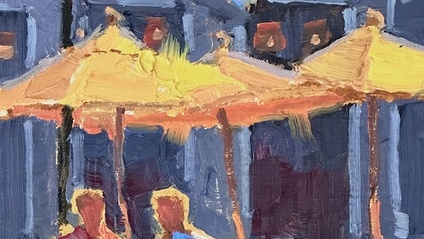 Product image for Burger Bar - Pause & Paint Along Video