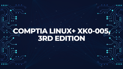 Product image for CompTIA Linux+ XK0-005, 3rd Edition
