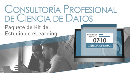 Product image for Consultoría Profesional de Ciencia de Datos (Paquete de Kit de Estudio de eLearning)