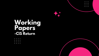 Product image for Working Papers - CIS Return