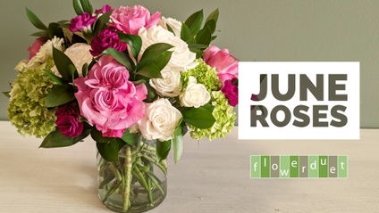 Product image for Flower Arranging Fridays: June Roses