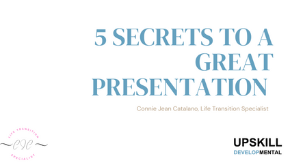Product image for 5 Secrets to a Great Presentation