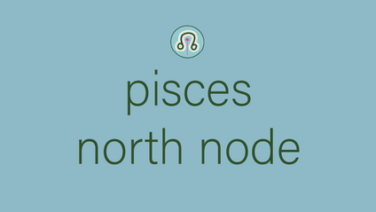 Product image for pisces north node