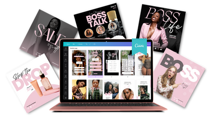 Product image for The Ultimate Canva Template Club