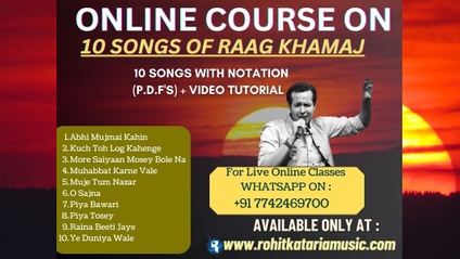 Product image for 10 Songs Based On Raag Khamaj