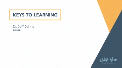 Product image for GE1206 - Keys to Learning
